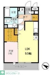 フローラの物件間取画像