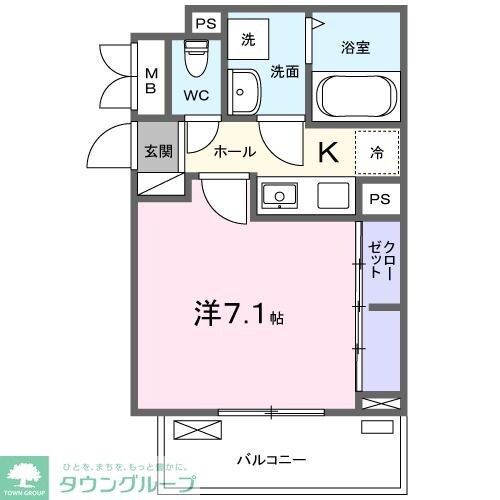 フロイエIの物件間取画像