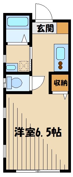 コーポサンライズの物件間取画像