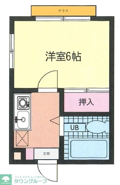 パーシー元町の物件間取画像