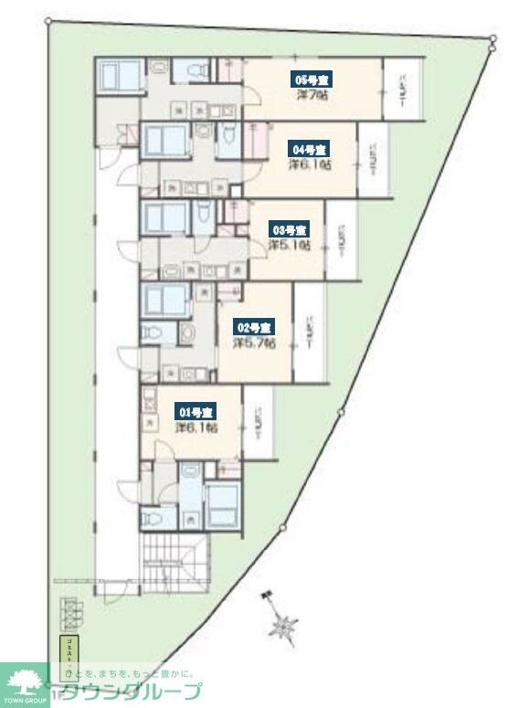 MELDIAかしわ台IIIの物件間取画像