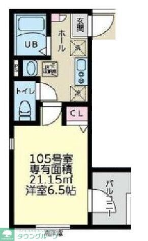 フルセイル高座渋谷の物件間取画像
