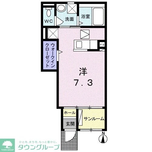 センターヴィレッジIIIの物件間取画像