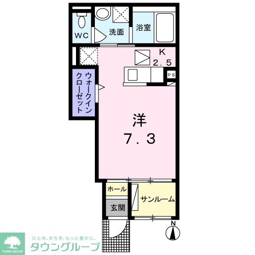 センターヴィレッジIIIの物件間取画像