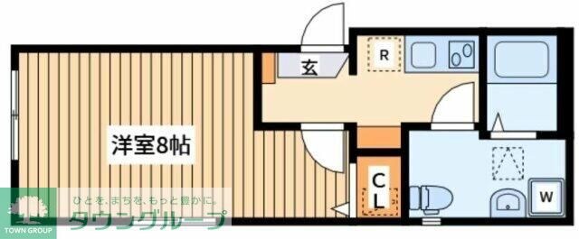 ベルヴィ鶴間の物件間取画像