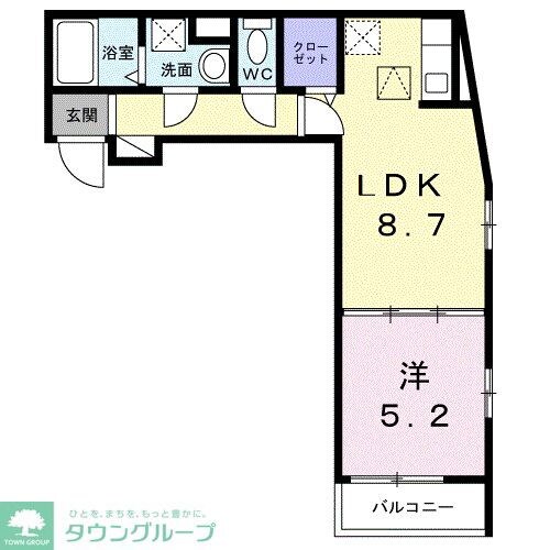オーレヴィアの物件間取画像