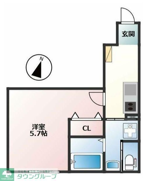 キトラハイム大和の物件間取画像