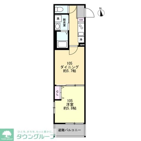 Felice江の島の物件間取画像
