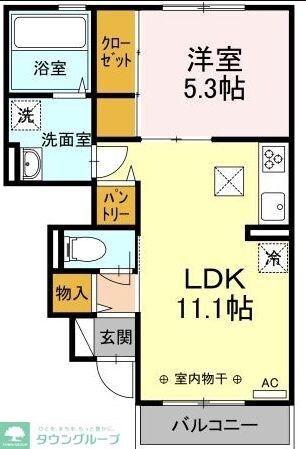 サニーサイド IIの物件間取画像