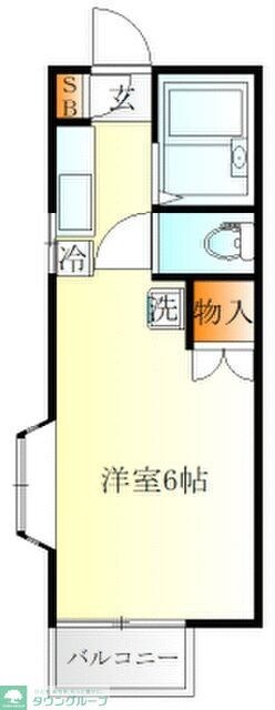 パレ菊名の物件間取画像