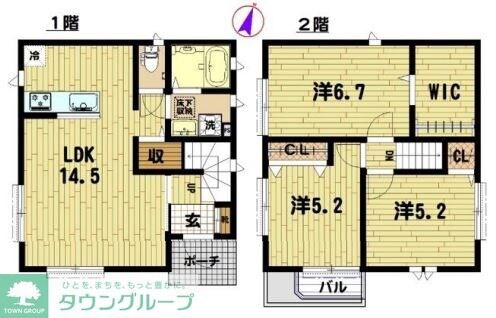 PRIME ASSET 大倉山の物件間取画像