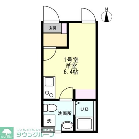 ヒルズ妙蓮寺の物件間取画像