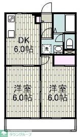 メゾンアゼリアの物件間取画像