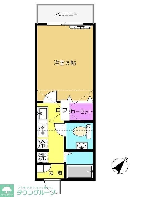 QP壱番館の物件間取画像
