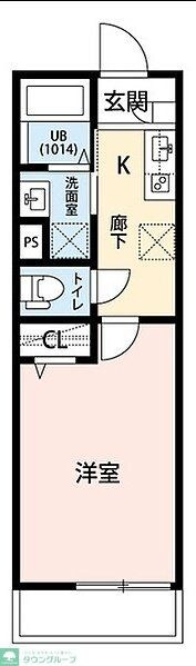 アムール白楽の物件間取画像