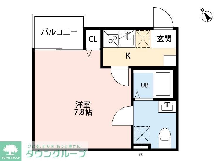 羽沢スマートテラスの物件間取画像