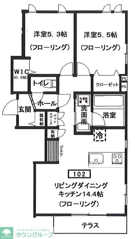 (仮)へーベルメゾン元住吉の物件間取画像