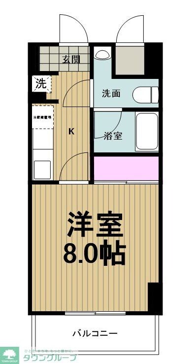 ヴィヴァーチェ日吉の物件間取画像