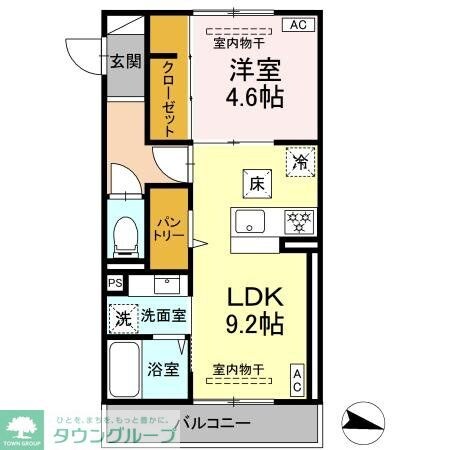 レンブランサ湘南台の物件間取画像