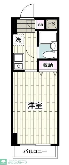 ライオンズマンション大和中央の物件間取画像