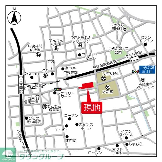 コーポレート中央林間1号棟の物件内観写真