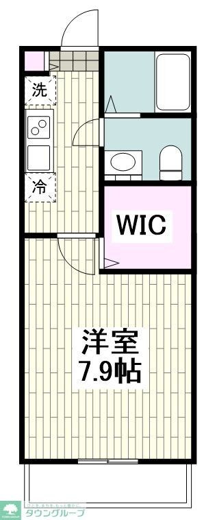 アザーレ・ディオン六会日大前の物件間取画像
