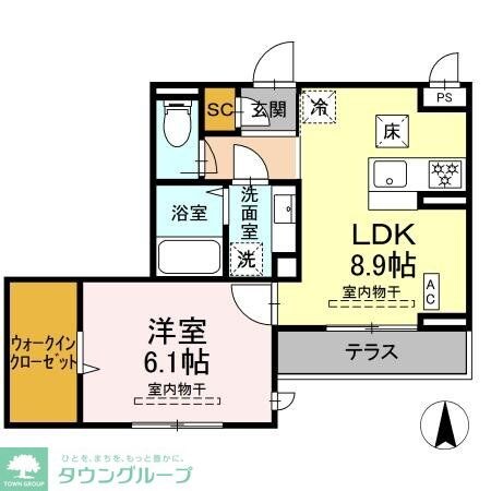 シェ・モア さがみ野の物件間取画像