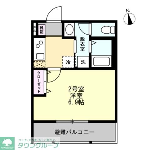 プラシード瀬谷の物件間取画像