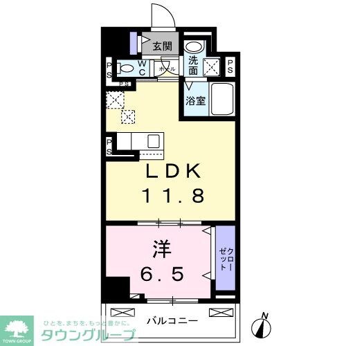 ブリーズ・アビタシオンの物件間取画像