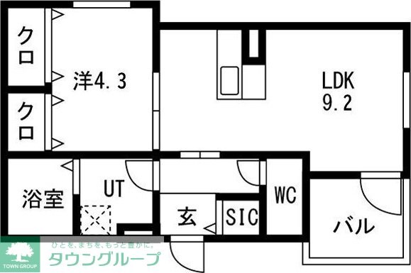 Anecis桜山西の物件間取画像