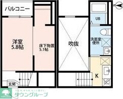 プレミア中島(プレミアナカシマ)の物件間取画像