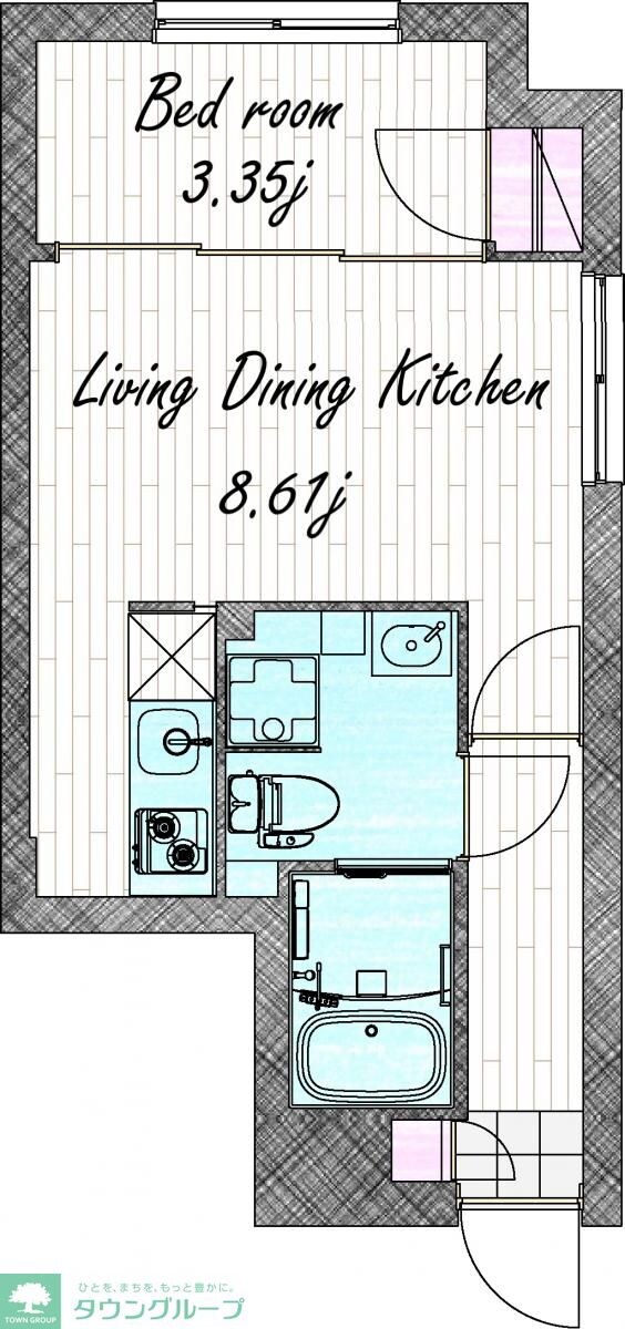 quador GOKISO PREMIEREの物件間取画像