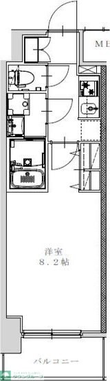S-RESIDENCE金山altano(アルターノ)の物件間取画像