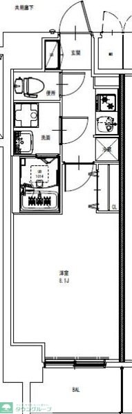 S-RESIDENCE堀田駅前futur(フチュール)の物件間取画像