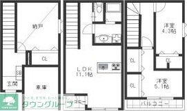 リリアム正木の物件間取画像