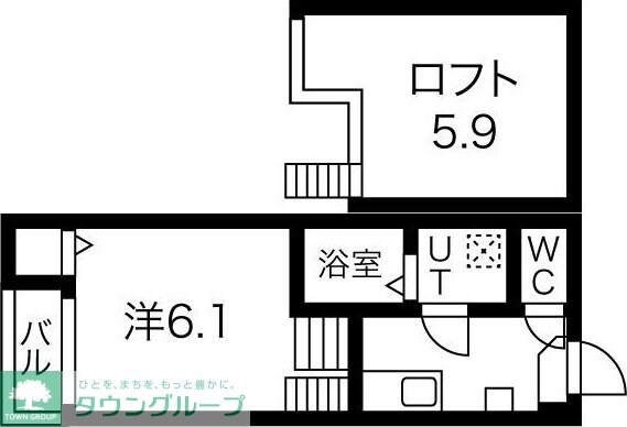 ルミエールHSの物件間取画像