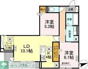 セレスローゼの物件間取画像