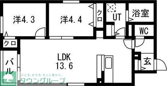 RUSCELLO笠寺の物件間取画像