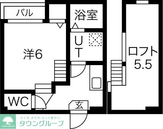 レンガース Iの物件間取画像