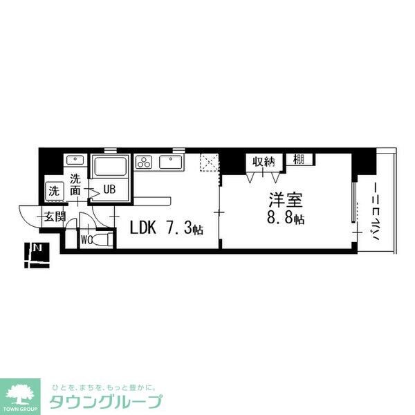 丸の内スクエアの物件間取画像