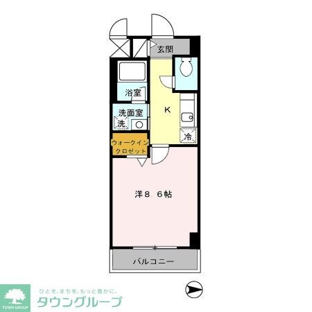 プリムヴェールの物件間取画像