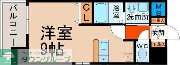 プレサンス名古屋STATIONザ・シティの物件間取画像