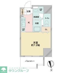 LiveCasa金山の物件間取画像