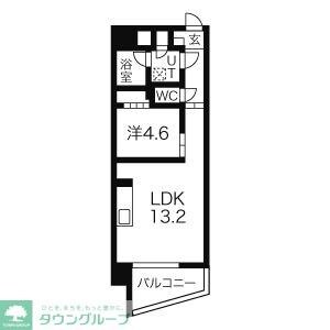 The Glasses (ザ・グラッシーズ)の物件間取画像