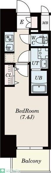 S-RESIDENCE豊国通の物件間取画像