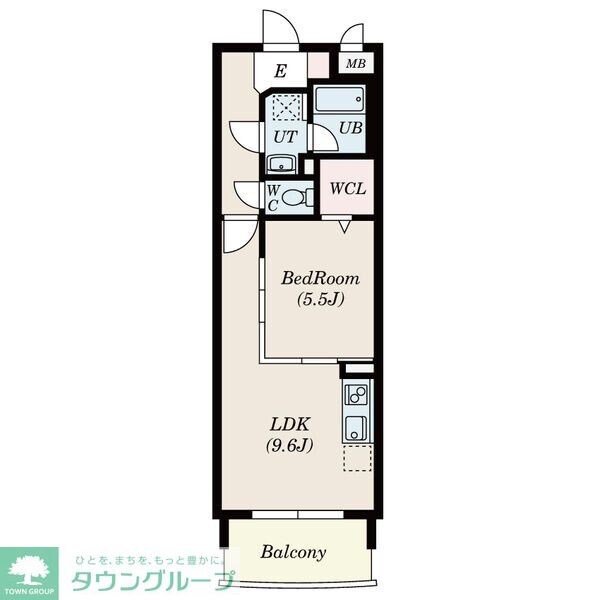 ロイヤルピジョン岩塚の物件間取画像