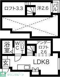 Maison Blanche(メゾンブランシュ)の物件間取画像