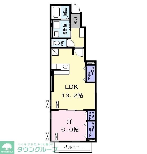 アンジュ 八田の物件間取画像