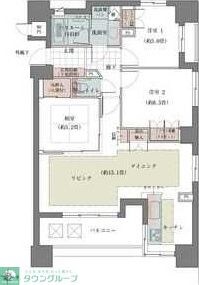 リエトコート丸の内の物件間取画像