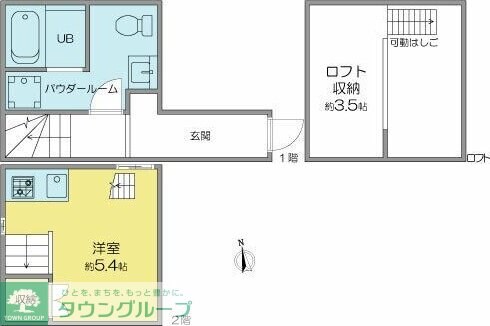 ラフィーカ金山の物件間取画像